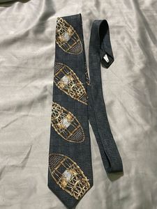 Men's Snowshoe Pattern Tie