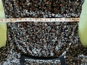 Boho Floral Print Midi Dress