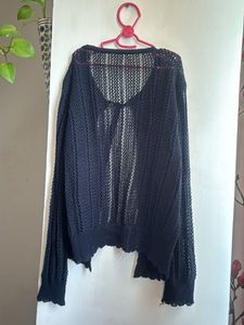 Crochet Knit Cardigan