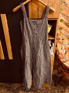 Chic checkered sleeveless Tokyo Talkies Dress