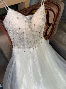 Elegant White Party gawn