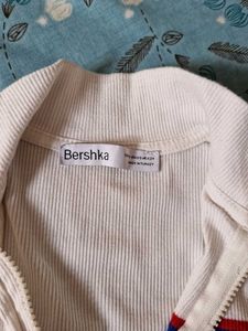 Bershka biker bodyfitted top
