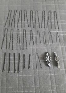 Hair Pins and Clips Set