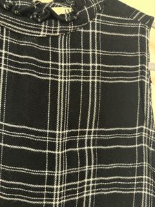 Plaid Sleeveless Top
