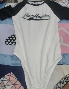 SHEIN Los Angeles Graphic Bodysuit
