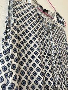 Boho Patterned Sleeveless Dress