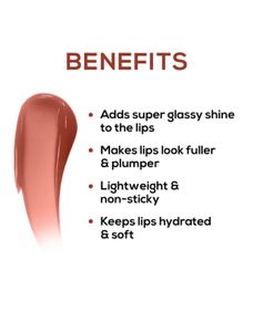 renee hot lips lip gloss 4.5mL nude shade