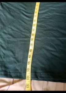 Dark Green Olive Print T-Shirt