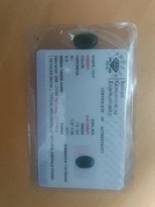 Original Natural Real Panna Emerald Stone