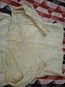 Elegant Embroidered Kurta
