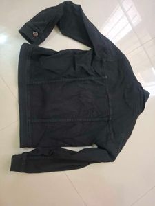 Classic Black Denim Jacket