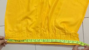 Vibrant Yellow Embroidered Kurta with embroidere