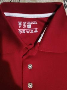 NEW CONDITION Men's Red Polo Shirt