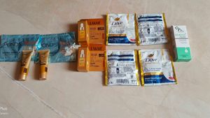 Lakme, Dove &amp; Fix Derma Skincare Bundle