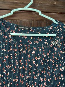 Green Floral Dress