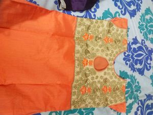 Ethnic Kurtis - Purple &amp; Orange fix price