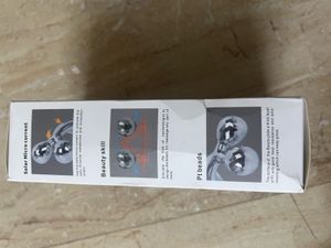 brand new Silver Facial Roller Massager