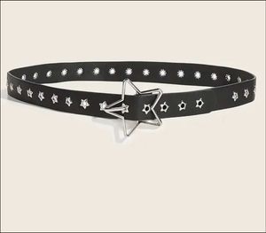 y2k star buckle belt/streetwear