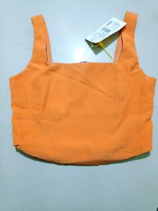 New With Tag Square Neck corset Top