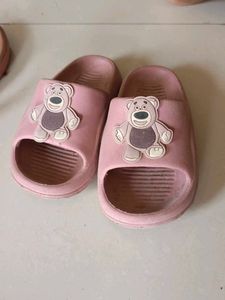 Bear Pink Slides Shoes