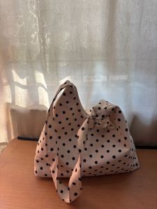 Cute Polka Dot Hobo Bag