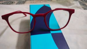Lenskart Hustlr Red Eyeglasses