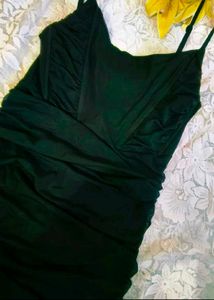 Chic Black corset Bodycon Mini Dress