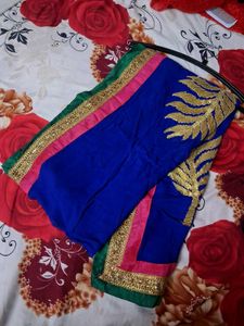 heavy blue duppata