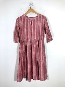 Mauve Strips Kurta(Women’s)