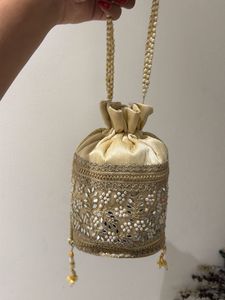 Indian tranditional potli style bag
