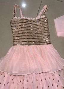 Beautiful Pink Lehenga Choli Set
