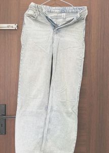 Light Wash Wide Leg Jeans