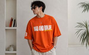 Orange Graphic T-Shirt