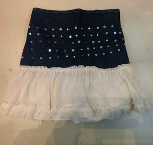 Y2K Embellished Denim 2-Piece Co-ord Set
