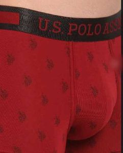 U.S. Polo Assn. Maroon Boxer Briefs
