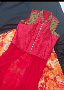Long Top With Skirt