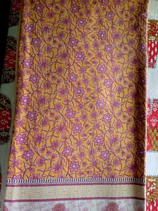 Vibrant Floral Saree