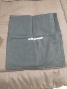 Authentic Saint Laurent Dust Bag Pouch 2 pc