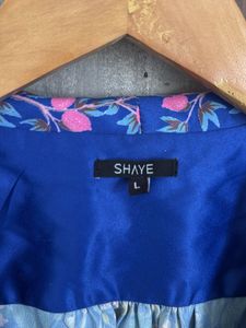 Shaye Blue Floral Print Dress