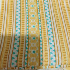 V Neck Embroidery Work Cotton Suit