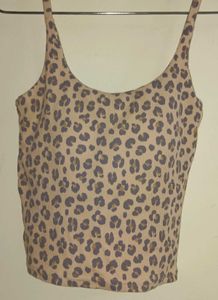 Leopard Print Tank Top