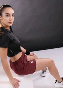 Maroon Athletic Shorts