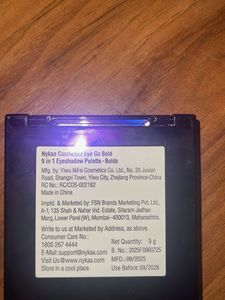 Nykaa Eye Go Bold Eyeshadow Palette