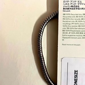 H&amp;M Silver Tone Chain Bracelet
