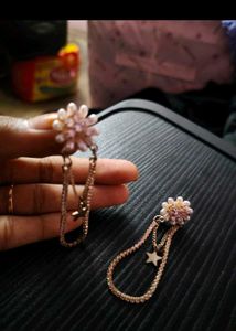 Sparkling Star Drop Earrings