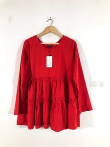 Red Casual Top(Women’s)