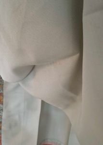 Paisley Print Kurta with Orange Border