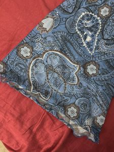 Blue Savana Party Top