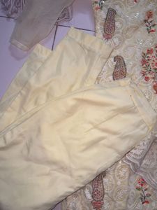 yellow Embroidered Kurta Set