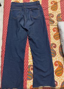 Blue Straight Fit Denim Jeans